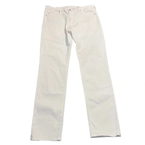 AG Adriano Goldschmeid White Cigarette Leg Jeans The Prima - Picture 1 of 6